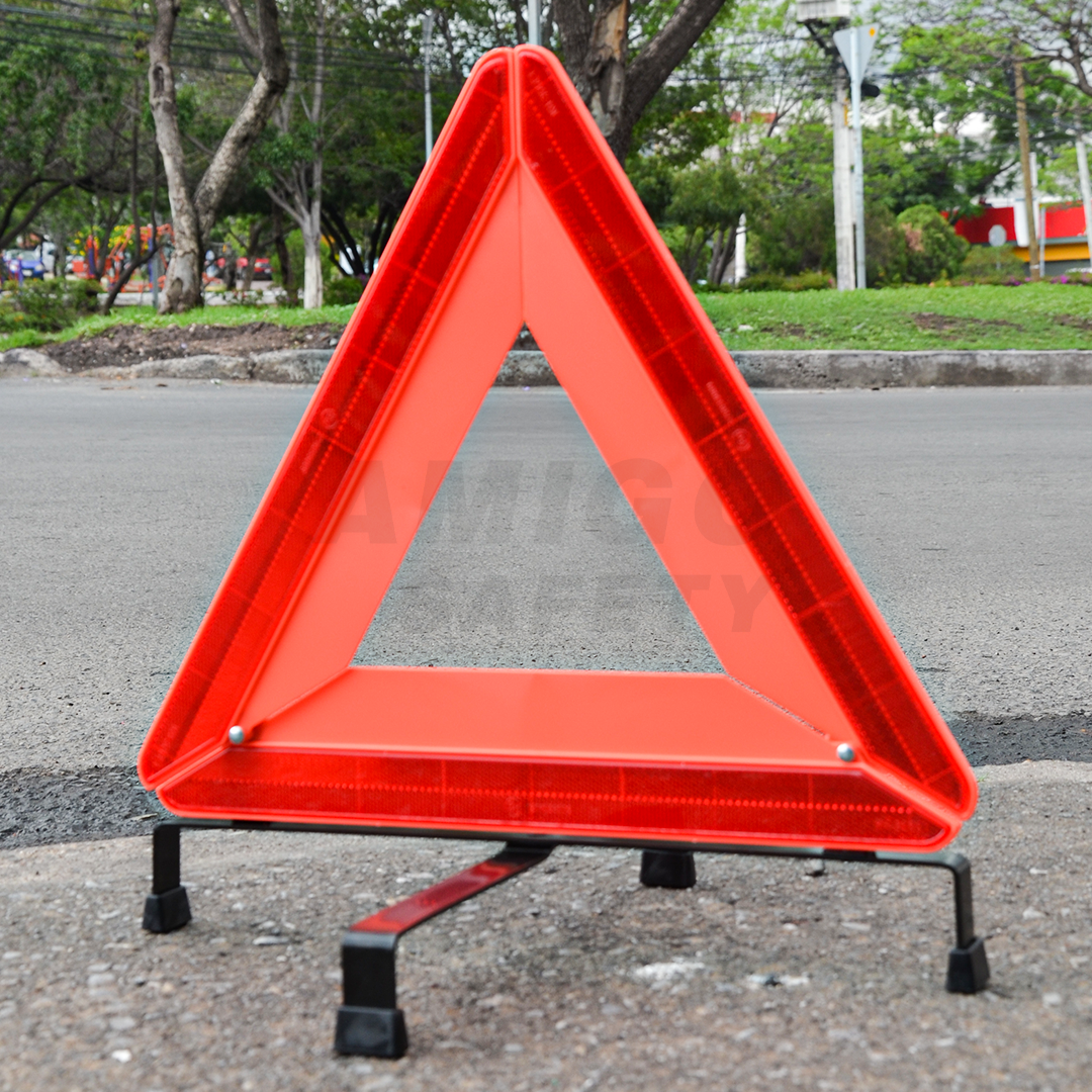 Triángulo de Vialidad con Reflejante LAMIRA Naranja AS-4473 ... - 2